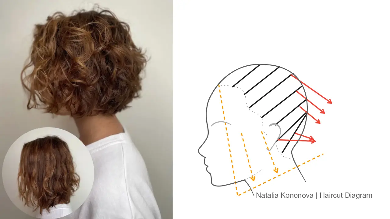 El curly bob